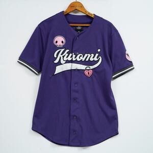 Sanrio Kuromi Baseball Jersey BoxLunch Exclusive Purple XS 00